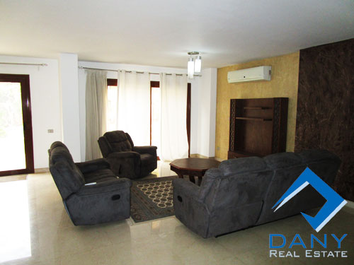 Residential Ground Floor Apartment For Rent Furnished in Maadi Sarayat Great Cairo Egypt